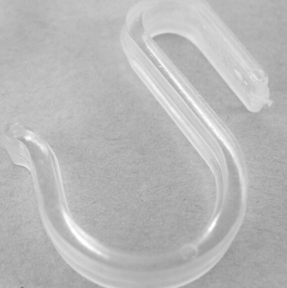 Vintage Punch Bowl S Hooks Clear Plastic