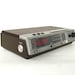 1980s Vintage Alarm Clock Radio Wood Grain Magnavox 479