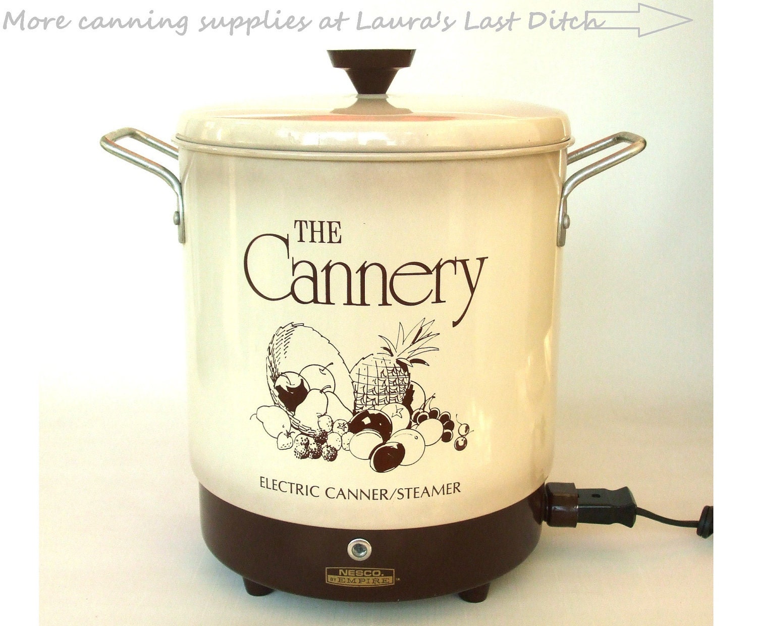 Electric Water Bath Canner Nesco Cannery Canning Supplies