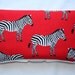 Red Zebra Boutique Baby Wipe Case