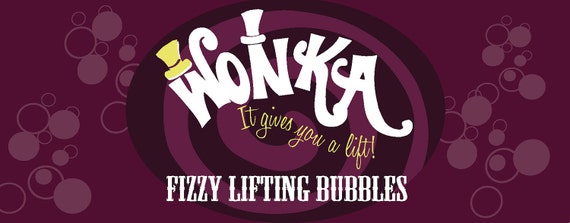 items similar  willy wonka fizzy lifting  printed labels  mini