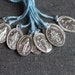 RESERVED for FRANSCISCA Italian Our Lady Of The Miraculous Medal - lot of 28 - for Assemblage altered arts jewelry coture
