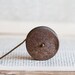 Antique Small Metal measuring tape, tape measure - Advert