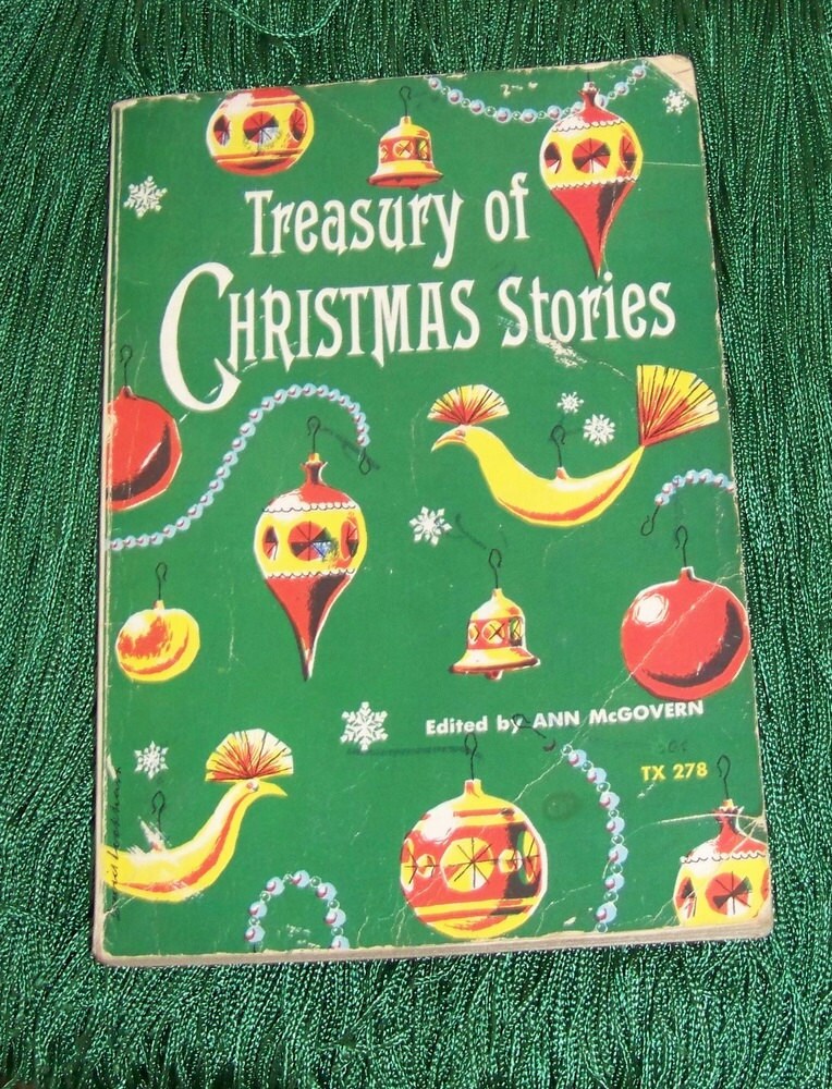 1960 edition Treasury of Christmas Stories Scholastic Book