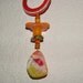 Orange Shades Recycled Glass Sunspot Suncatcher