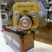 Perky Puppy Bot - found object robot sculpture assemblage