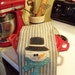 Primitive Snowman Dish Towel