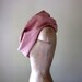 Linen Infinity Scarf - Tea Rose Infinity Loop Scarf - Handmade Linen Circle Scarf