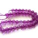 Purple Glass beads 10mm (31)-Whole Strand