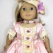 American girl doll clothes-The 18 century gown 6- piece set that fits 18 inch doll like American girl doll