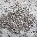 100 Qty. - 4mm OD, 2.4mm ID, 20g (.8mm) Saw Cut Stainless Steel Jump Rings JR20-04
