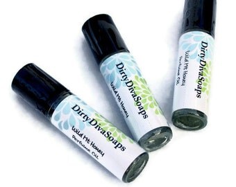 Wild Mountain Honey Perfume Oil, Rollerball Perfume Blend 10ml by DirtyDivaSoaps ,