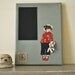 Christmas gift . Original painting mixed media Chalkboard