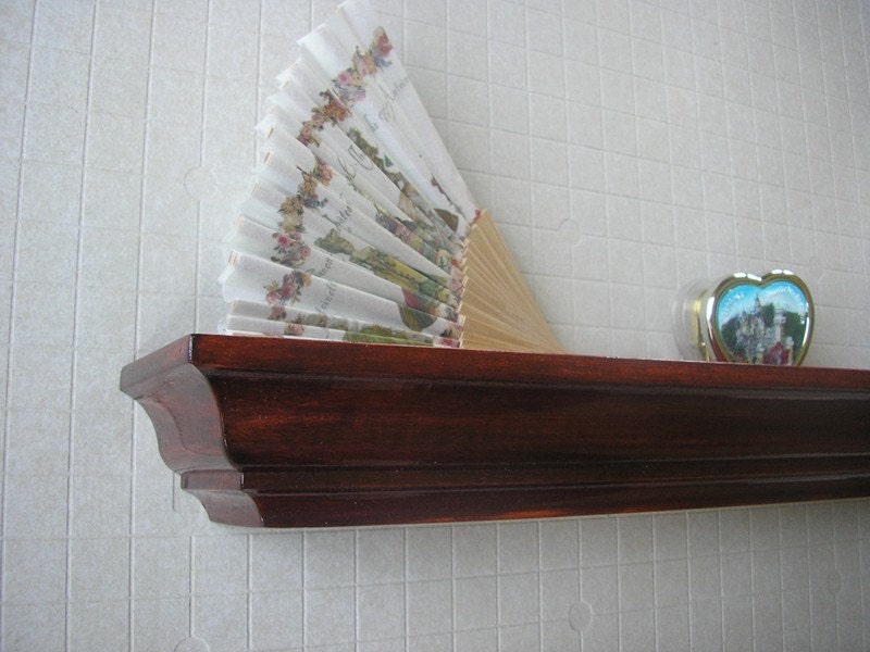 Cherry Wood Floating Shelf 48 by MakeItSpecialParty on Etsy