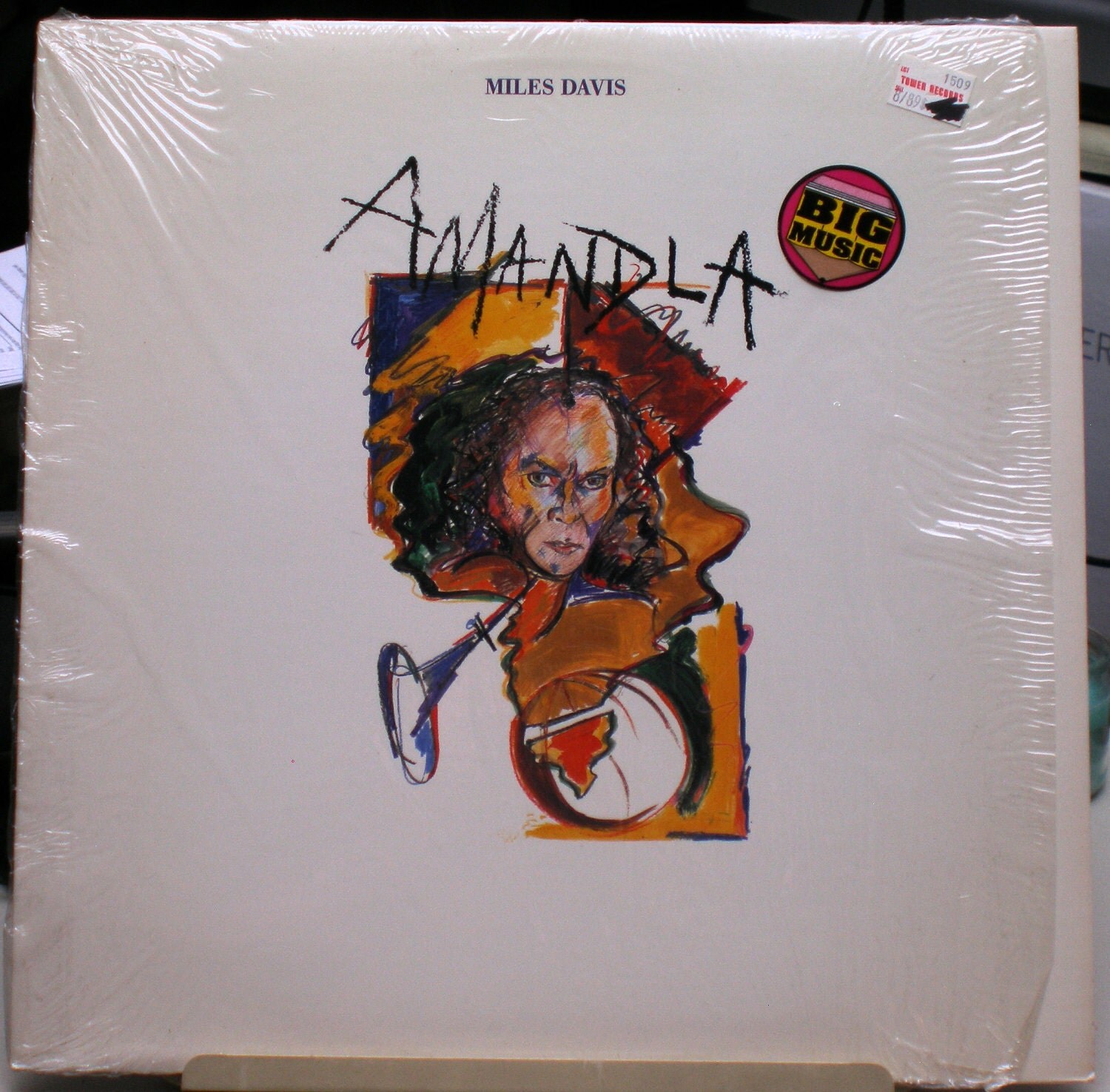 Miles Davis Amandla Vinyl Warner Bros 9258731 Stereo