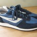 Trax Sneakers 80's Navy Blue Mens Size 7