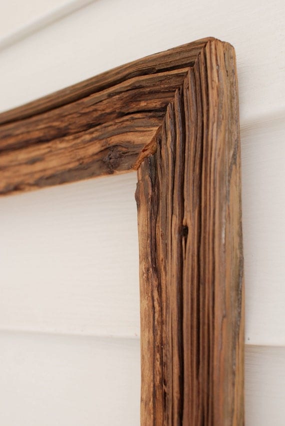 Items similar to Dark Rustic 16x20 Driftwood Frame on Etsy