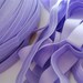 5/8 inch Fold Over Elastic - 5 Yards Lavender