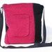 Pink and Black IPad Bag
