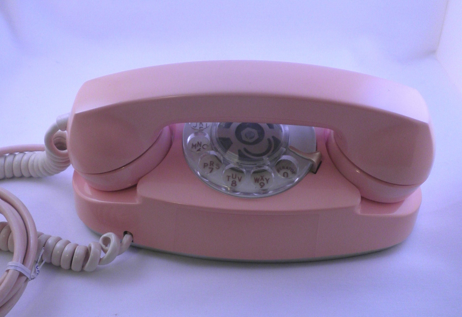 Vintage Pink Princess Rotary Phone
