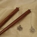 Snowflake Hair Stick Accessory