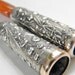 ReSeRVeD for JL Art Nouveau Sterling Amber Cigarette Holders