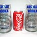 Absolut Vodka Recycled Glasses - 750 ml - Set of 2