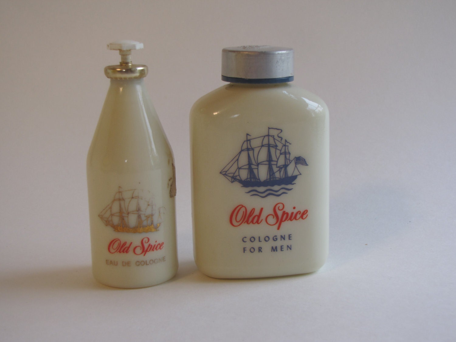 RESERVED Vintage Old Spice Cologne for Men Bottles Set of