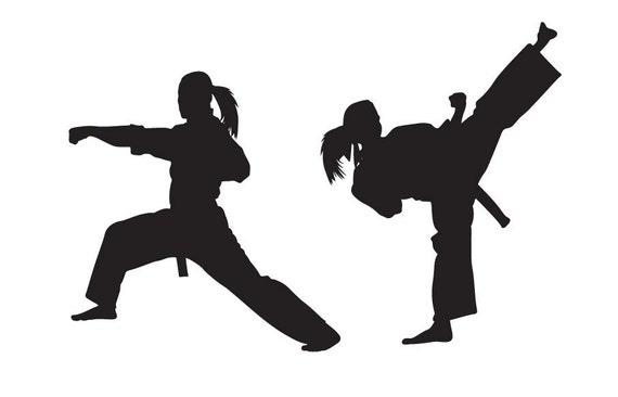 clip art karate girl - photo #4