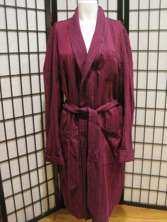 woolen bathrobe