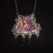 Necklace with polymer clay