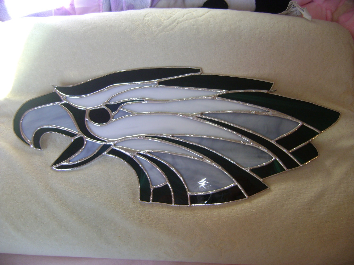 Philadelphia Eagles Stained Glass