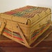 SALE Bamboo Sewing Basket with Handles