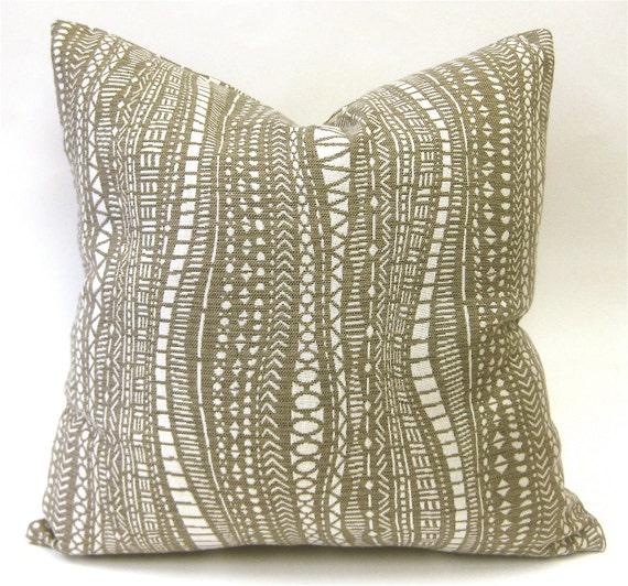 Items similar to Designer Pillow Cover 18 x 18 on Etsy