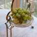 Greek Key Inspired Hollywood Regency Brass Server