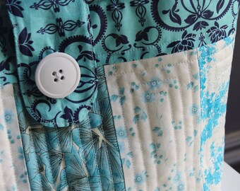 Striped Fat Quarter Tote Bag - PDF Sewing Pattern