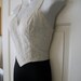 Vanity Fair slip, black and white slip