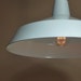 Large White Porcelain Enamel Pendant Barn Light Industrial Warehouse Light Fixture Created New Complete Set