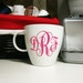 Monogram Bistro Mug
