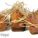 Coffee stained tags . 100 wishing tree tags . vintage inspired . primitive . rustic . wedding . gift tags . scrapbooking