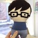 Personalized Stuffed Fabric Doll