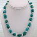 Turquoise and pearl necklace