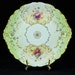 Antique Hand Painted Charles Ahrenfeldt Limoges Double Handled Cake Plate