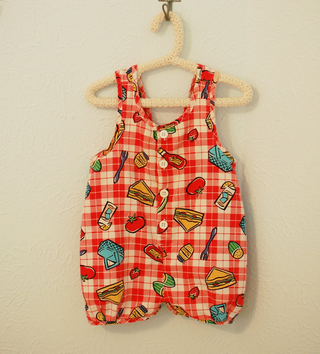 baby gap picnic time romper 612 months