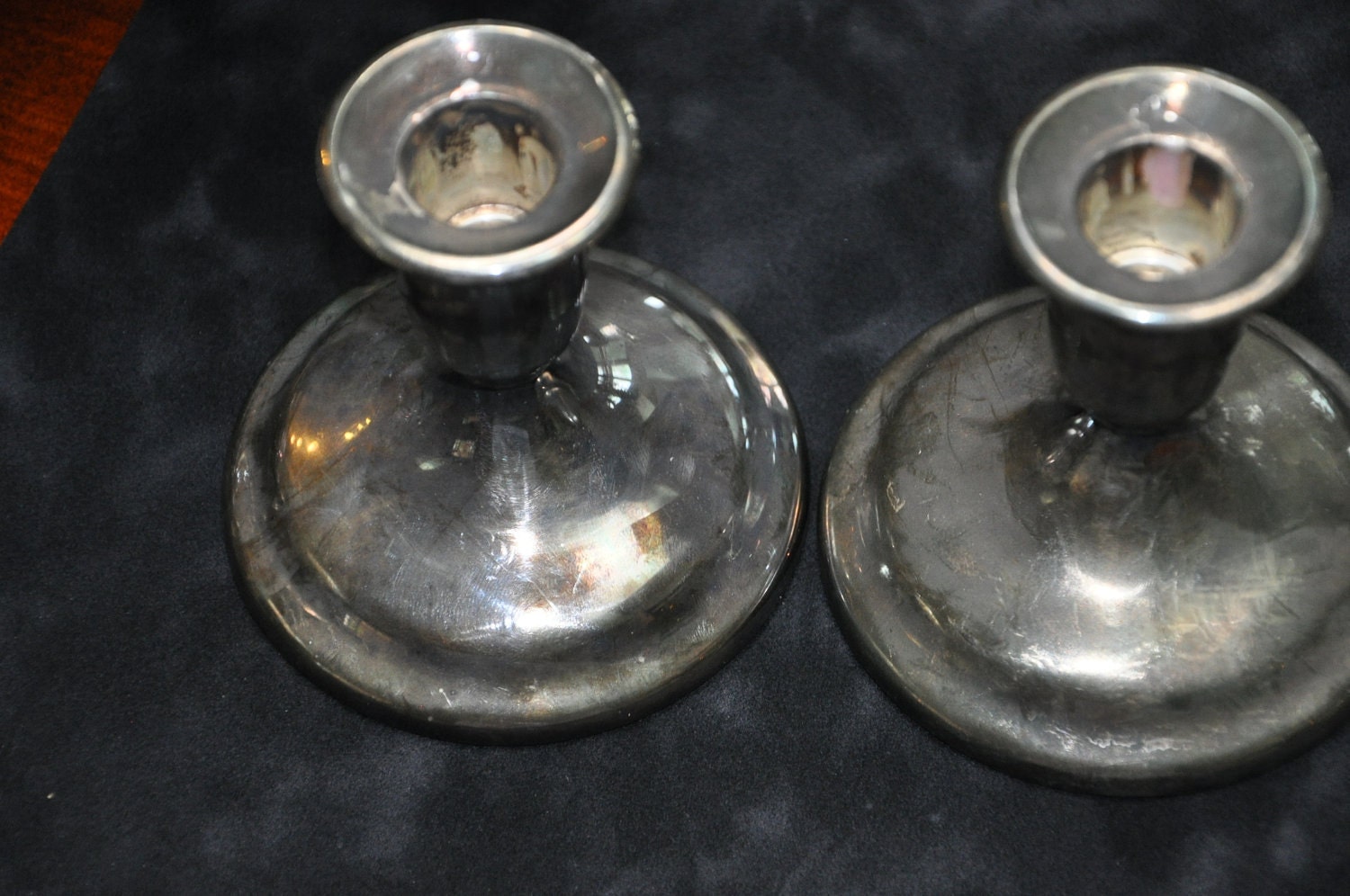 International Silver CO candle holders