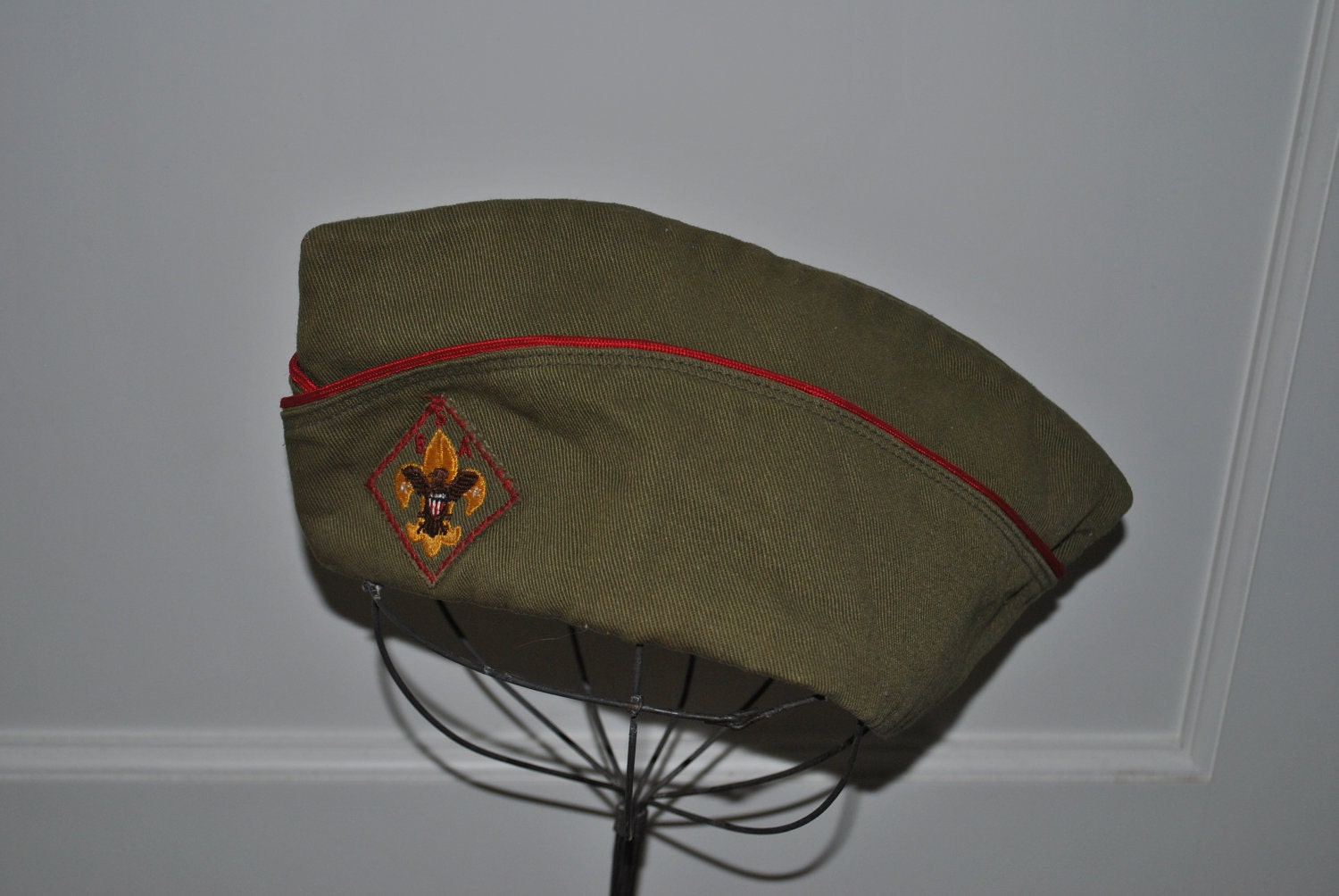 Vintage BSA Boy Scout Hat Size Large RESERVED for TRINA