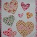 Baby Girl Rag Quilt so soft hearts "B is For Baby"