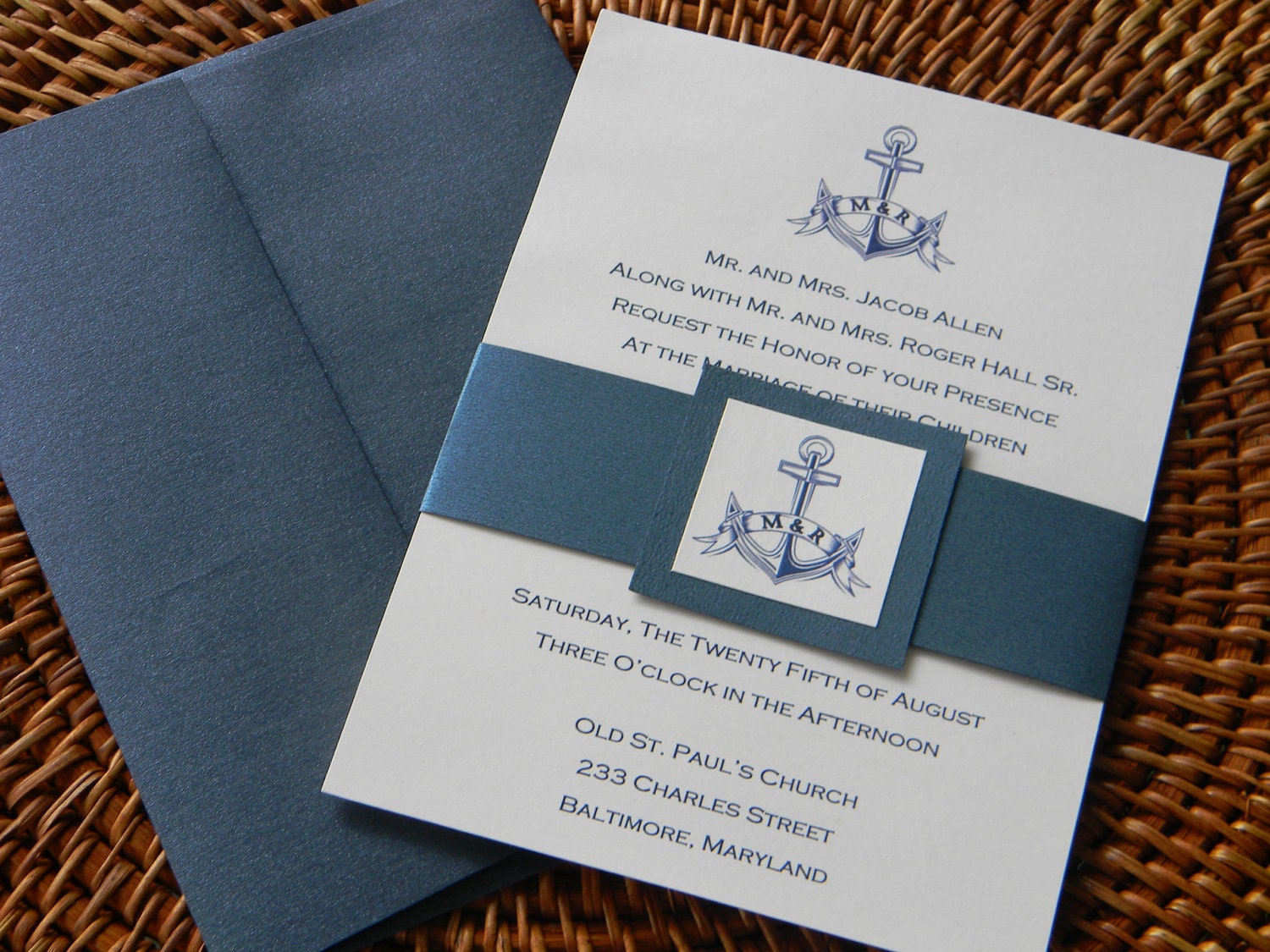 Nautical Connecticut Wedding | Nautical invitations ...