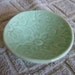 Lace Pattern Small, candle / soap / Jewelry Plate-Translucent Celadon