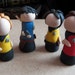 Star Trek- Enterprise Gang of 4 Polymer Clay Sculpture